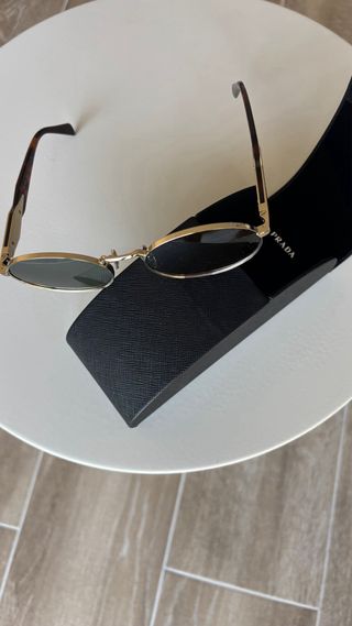 Gafas Prada - marrón dorado