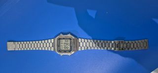 Reloj Casio vintage plateado