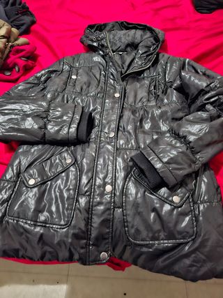 Abrigo negro ici et maintenant - Talla 40