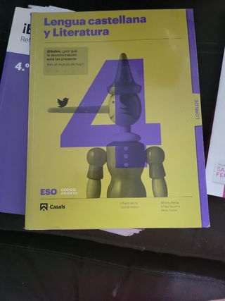 Lengua castellana y Literatura 4 ESO LOMLOE