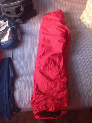 Pantalones esquí niño Pull&Bear rojos