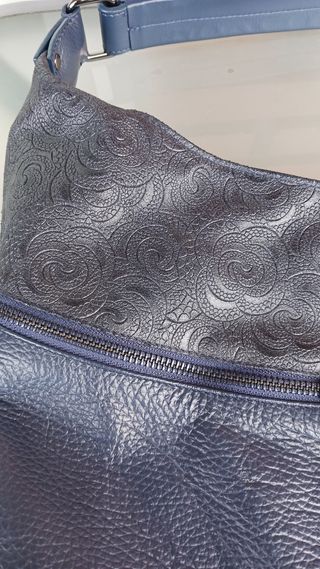 Bolso bandolera azul
