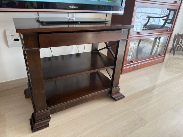 Mobile TV in legno marrone