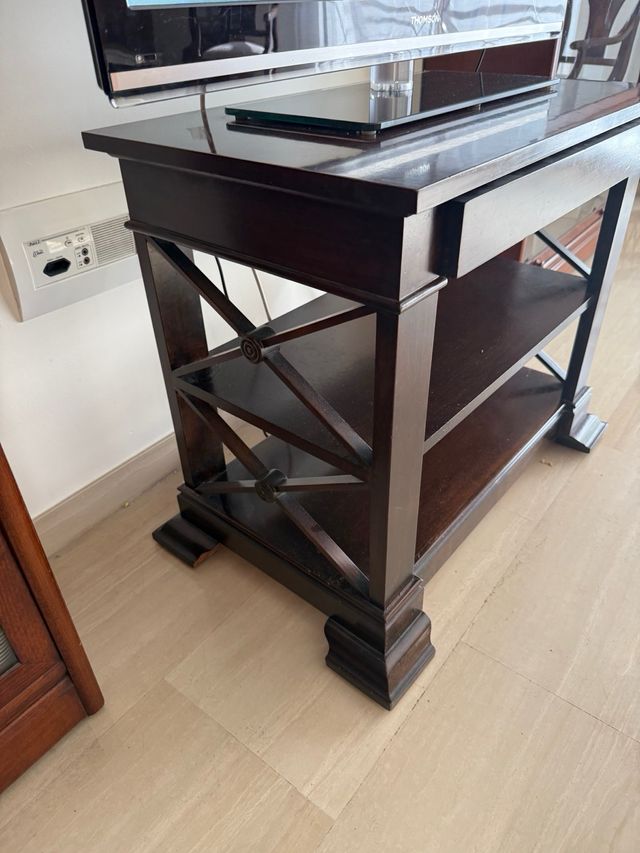 Mobile TV in legno marrone