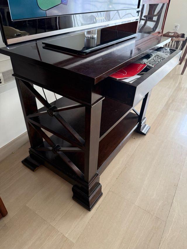 Mobile TV in legno marrone