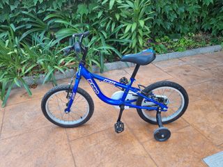 Bicicleta niño 16" B-Pro azul