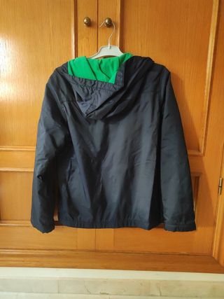 Chaqueta niño 11-12 años azul-verde