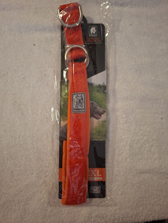 Collar medio ahogo Winkypet Naranja - T-XL