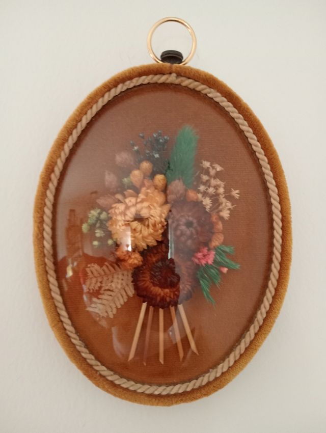 Cuadros Cóncavos Flores Secas