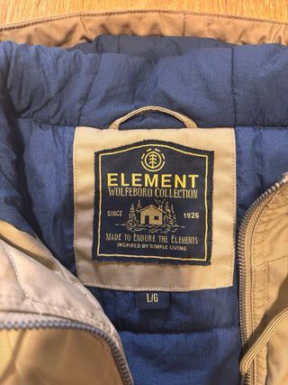 Chaqueta Element Dulcey (Kangaroo)
 talla L/G