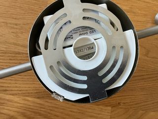 3 Lámparas Ikea metalizadas - 3 Focos por lámpara