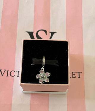 Charm para Pandora flor cerezo plata 925