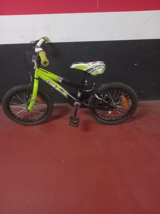 Bicicleta Colner verde niño