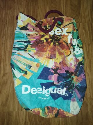 Bolso desigual multicolor