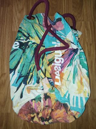 Bolso desigual multicolor