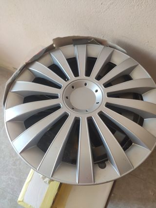 Tapacubos 13" hasta 16" plata