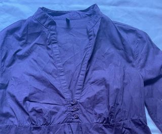 Camicia Blu Manica Lunga