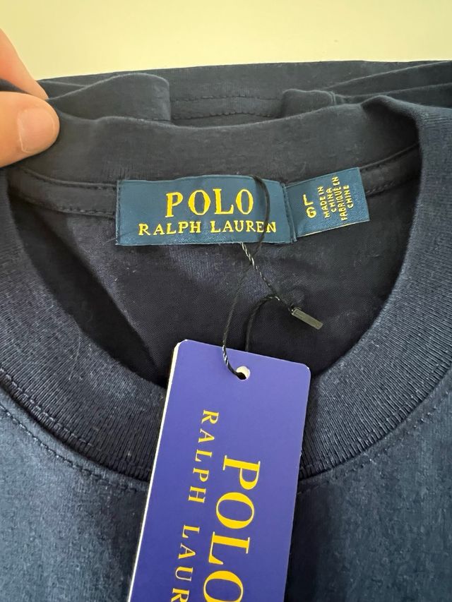 Polo Ralph Lauren - Camiseta azul - Talla L