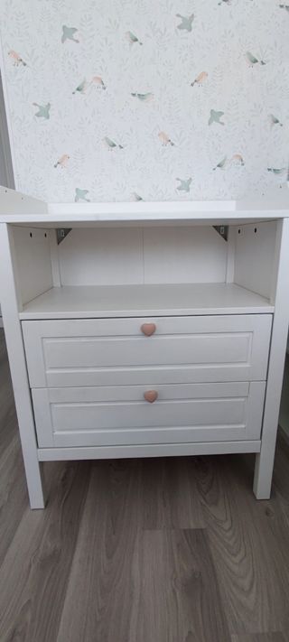 Cambiador Ikea Sundvik blanco
