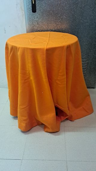Mesa camilla redonda 60 cm con 2 faldones incluido