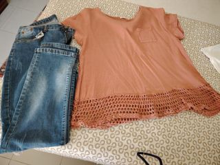 3 blusas+3 pantalones. Ropa mujer