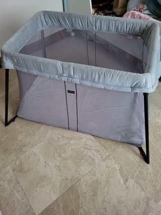 Cuna viaje BabyBjorn - Gris