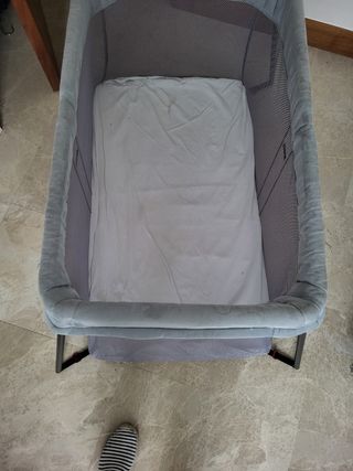 Cuna viaje BabyBjorn - Gris