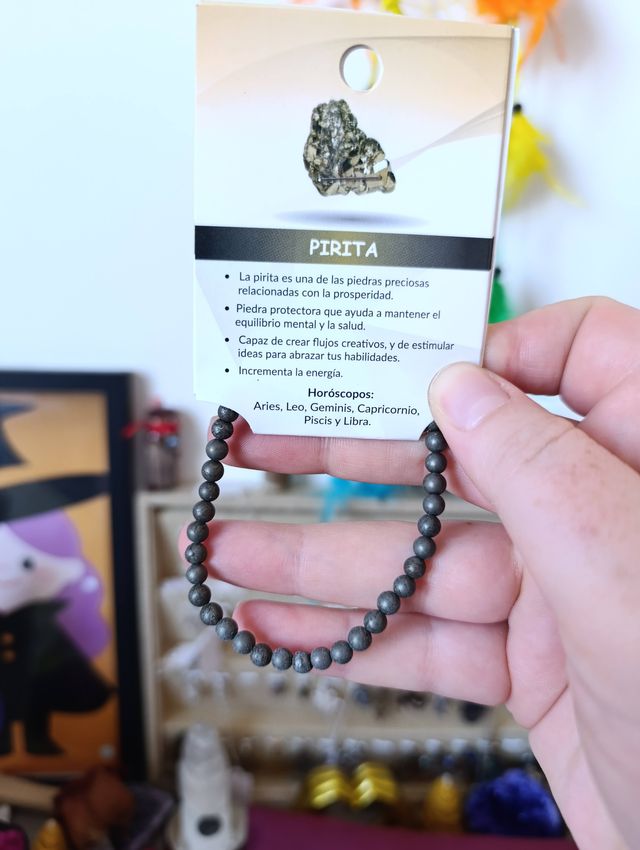 Pulsera Pirita - Piedras naturales