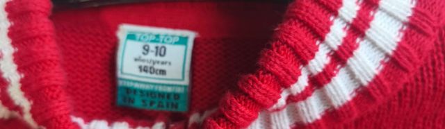 Chaqueta jersey cremallera  niño 9/10 años