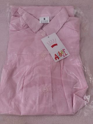 Babi escolar niña talla 4 rosa 