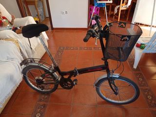 Bicicleta de adulto plegable 