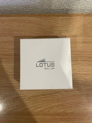 Pulsera y pendientes Lotus plata