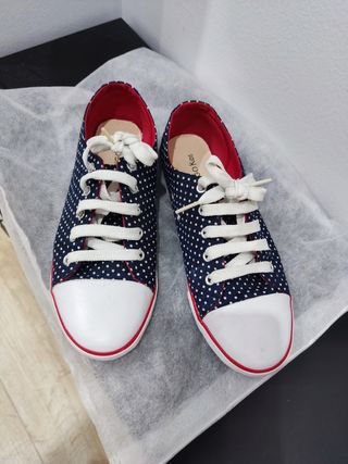 Zapatillas niña lunares - talla 38