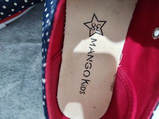 Zapatillas niña lunares - talla 38