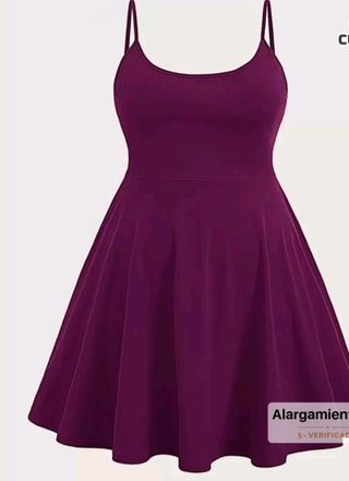 Vestido Lila - Talla Grande 46