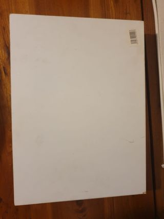 Vassoio legno vintage arancione