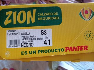 Zapatos seguridad Zion - Piel