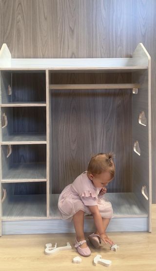 Armario ropero infantil Montessori