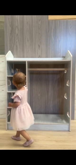 Armario ropero infantil Montessori