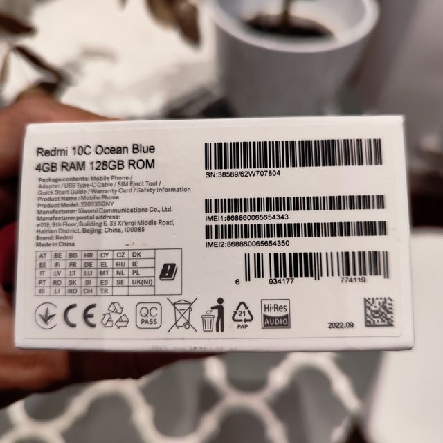 Xiaomi Redmi 10C - Azul
