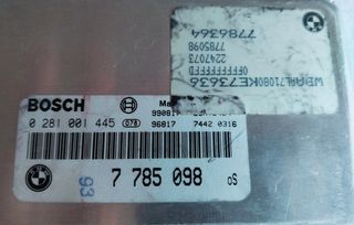 Centralita motor BMW 3/E46 - 0281001445/7785098