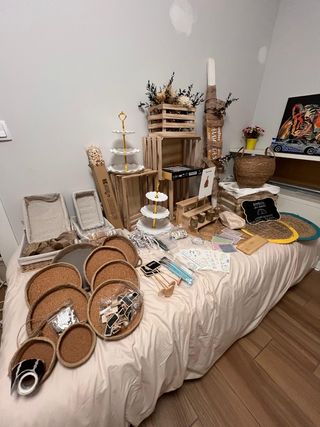 Decoración boda: attrecho, candy bar...