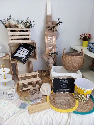 Decoración boda: attrecho, candy bar...