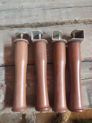 Patas somier madera - 4uds