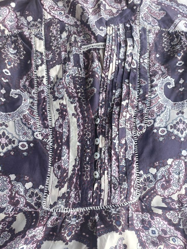 Vestido estampado Massimo Dutti T42.