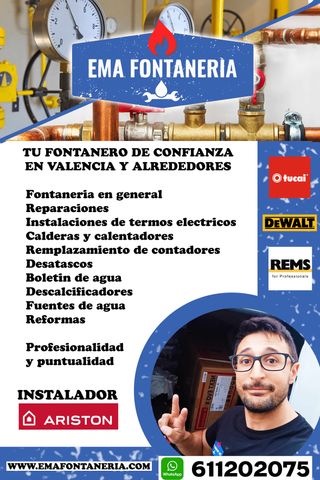 Tu Fontanero de confianza en Valencia