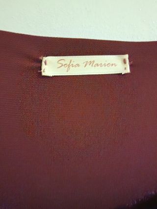 Vestido bicolor
