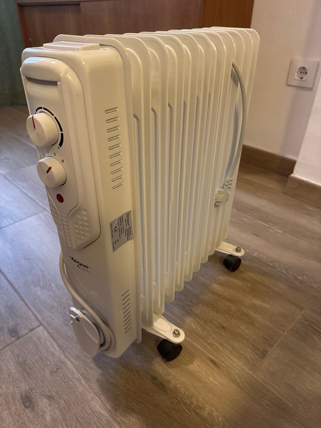 Radiador aceite Voropat blanco