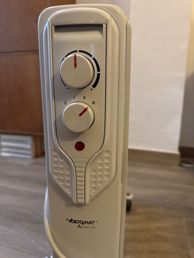 Radiador aceite Voropat blanco