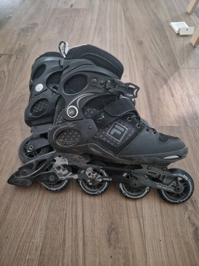 Patines en línea t42 y protecciones